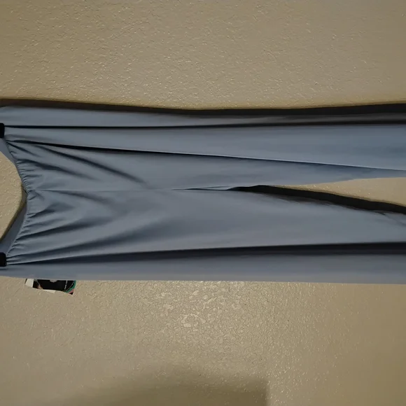 Alex Evenings Blue Track Pants with Silky Sheen